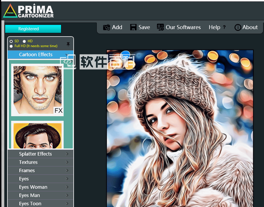 Prima Cartoonizer 5.0.1 一键把照片变成手绘/卡通风格插图2 Prima Cartoonizer 5.0.1 一键把照片变成手绘/卡通风格