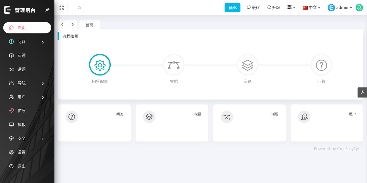 一款非常实用的PHP问答系统源码CmsEasyQA系统插图1 一款非常实用的PHP问答系统源码CmsEasyQA系统插图1