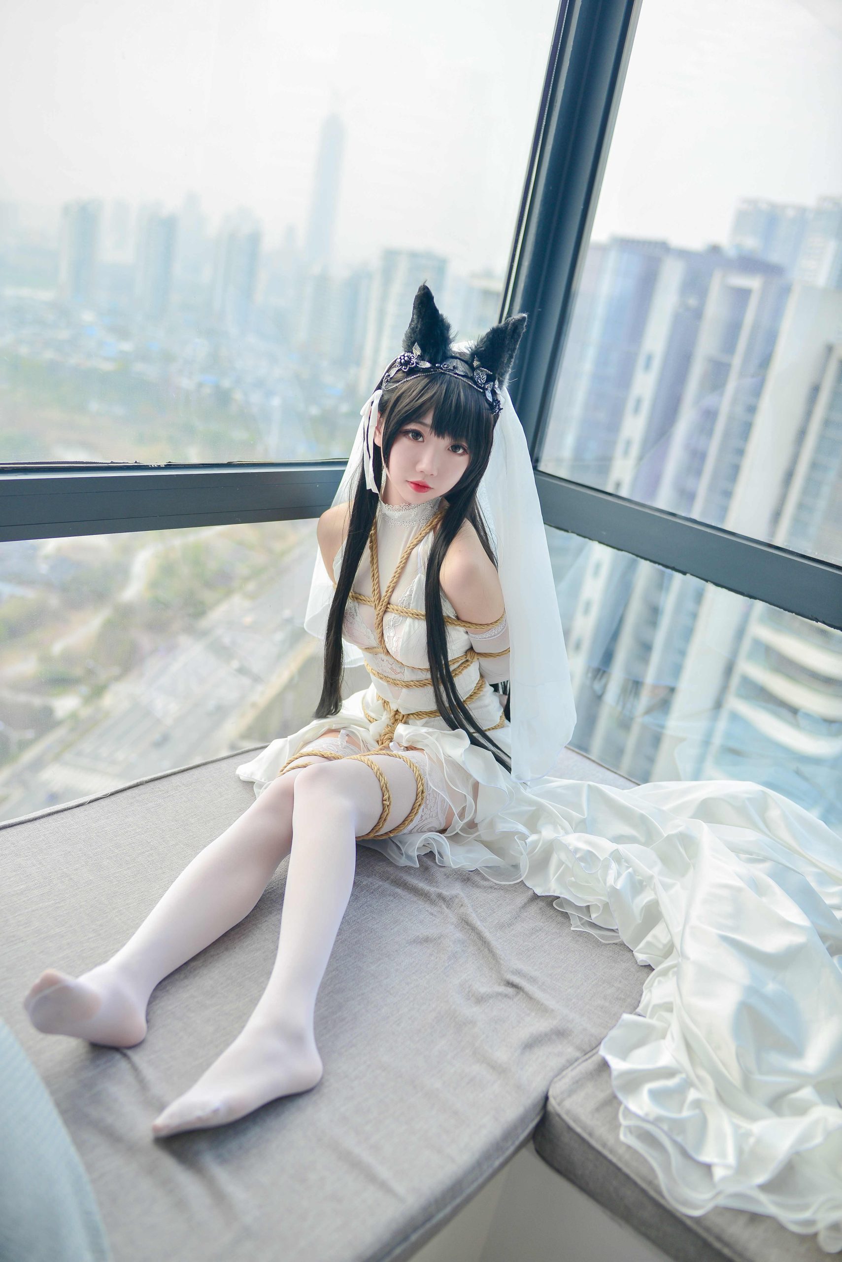 【深夜福利】雪琪SAMA :Cos写真作品合集 喜欢秀美腿的性感小姐姐!插图8 【深夜福利】雪琪SAMA :Cos写真作品合集 喜欢秀美腿的性感小姐姐!插图8