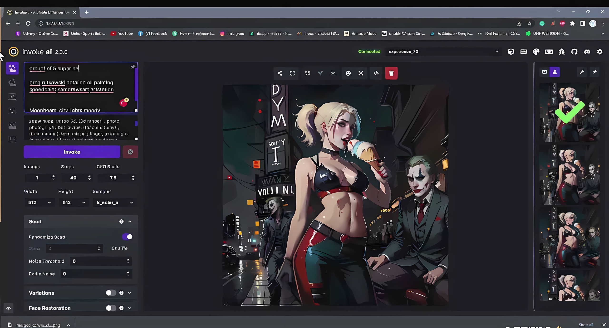 Invoke AI 绘画教程-零基础创作可以销售的完美插图-49节-中英字幕插图4 Invoke AI 绘画教程-零基础创作可以销售的完美插图-49节-中英字幕插图4