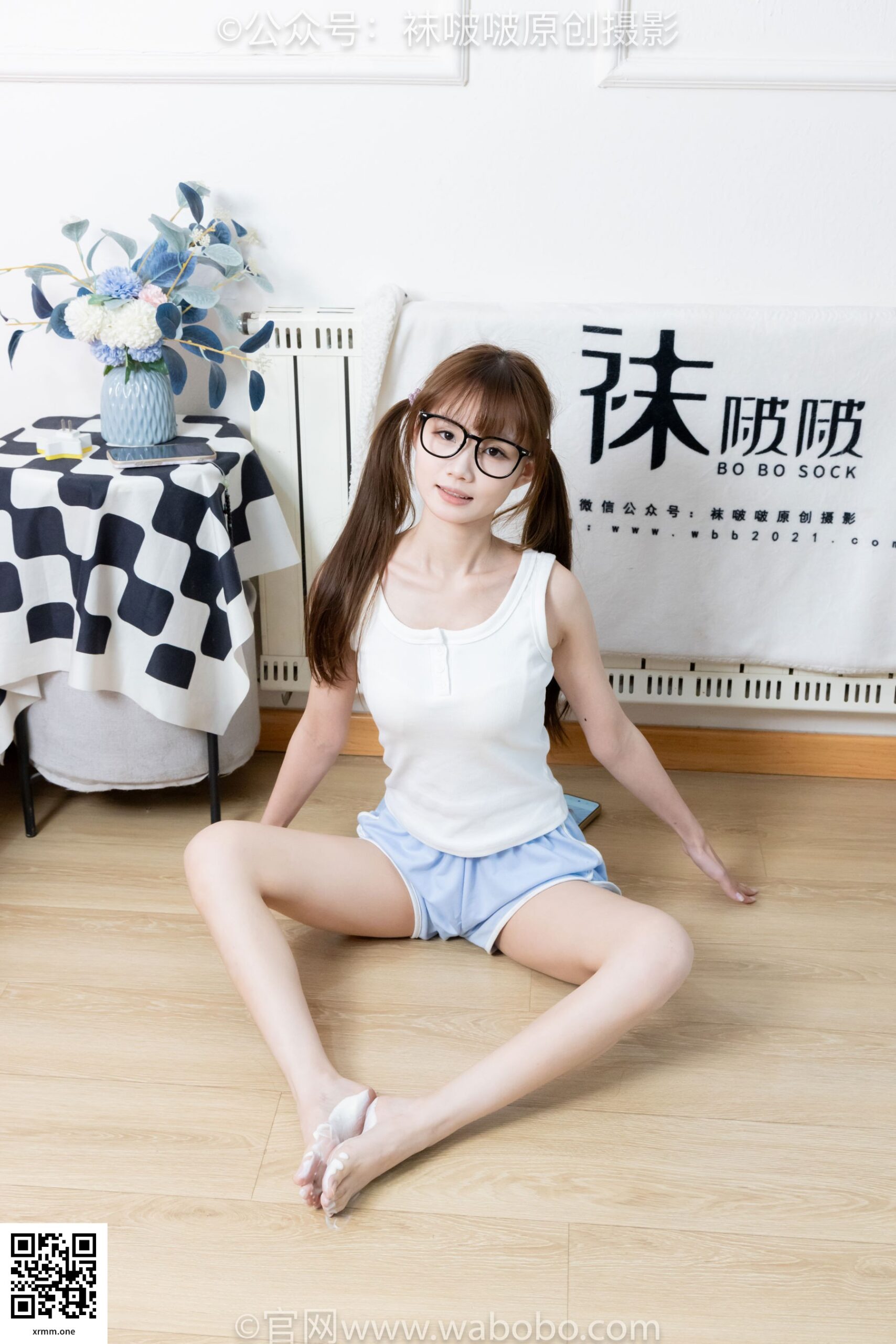 BoBoSocks袜啵啵 No.685 甜甜圈 – 人字拖、薄白丝、堆堆袜套、裸足_234P-软件百科