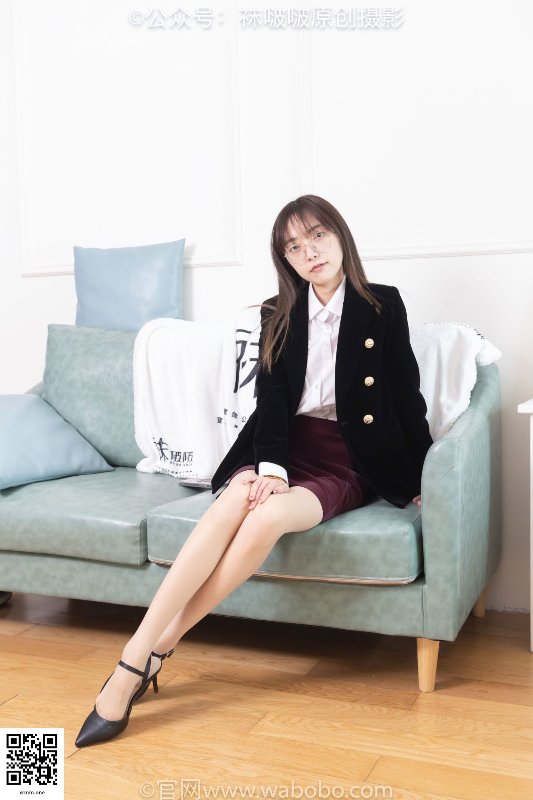 BoBoSocks袜啵啵 No.686 稚予 – ol制服、高跟鞋、薄肉丝_158P-软件百科