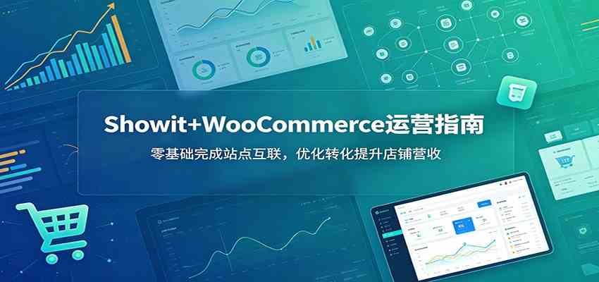 Showit+WooCommerce运营指南：零基础完成站点互联，优化转化提升店铺营收-软件百科